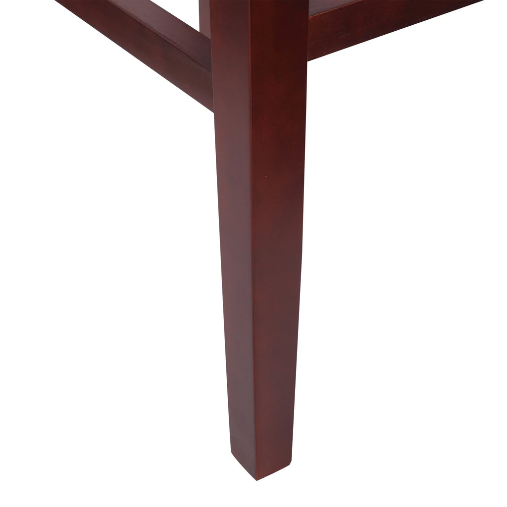 29 Inch Beige Upholstered Wood Bar Stools Z2893