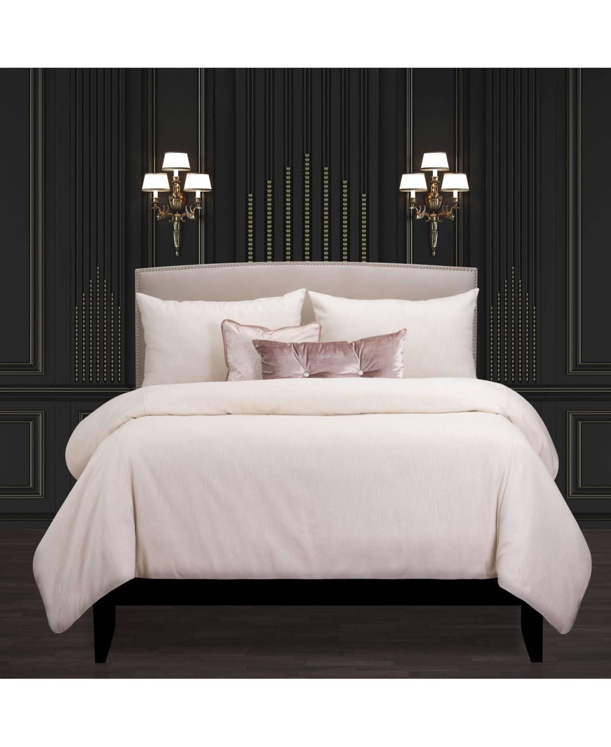 Beige Twin Luxury Bedding Set A8617