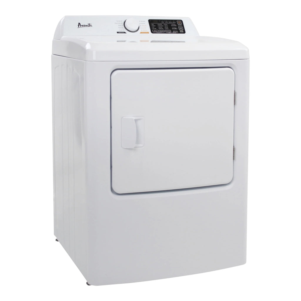 Front Load Electric Clothes Dryer 7.0 Cu. ft. White J611