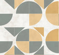 Yellow Radius Wallpaper Z6380