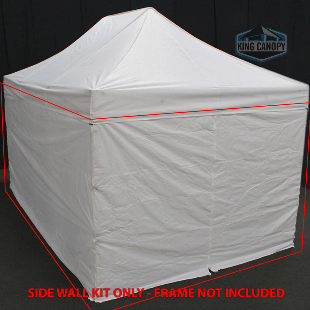 White Instant Canopy Sidewall Kit R26795