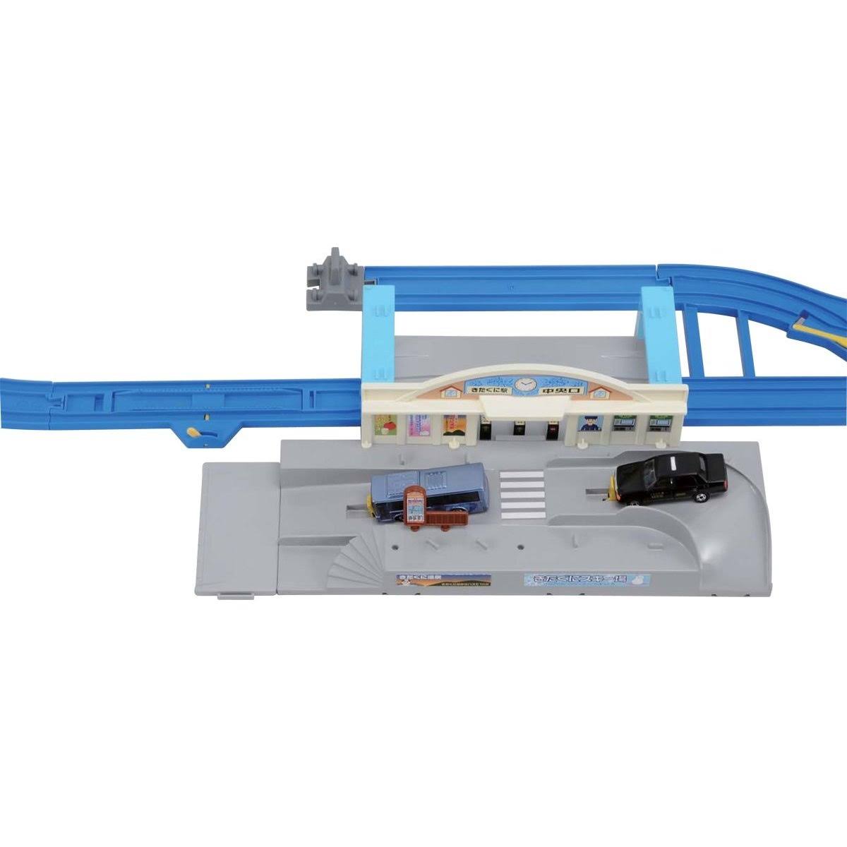 Plarail E5 Series Hayabusa Tomica Station Front Rotary Set U3340