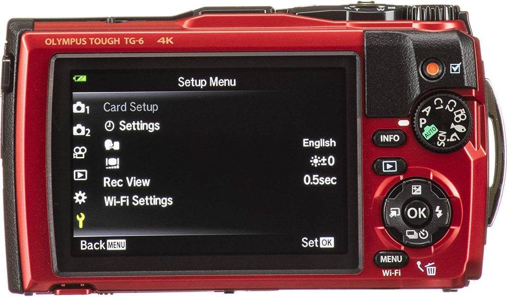 Red Digital Camera with Carrying Case and Starter Kit G5249