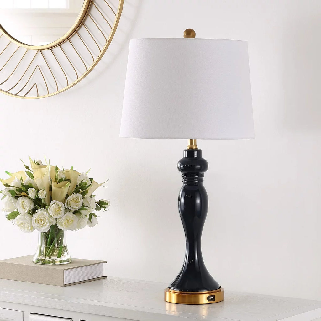 Table Lamp with USB Port Z15380