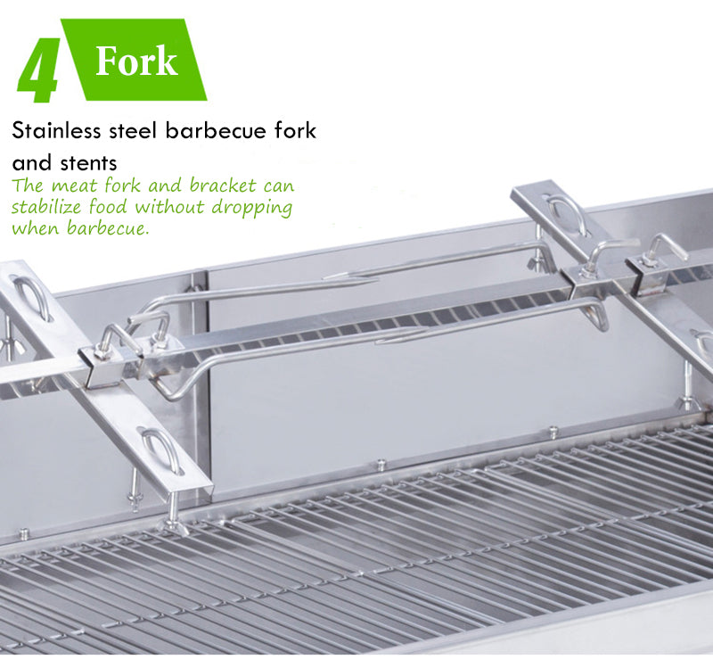46inch Stainless Steel Electric Rotating Grill BBQ P59484