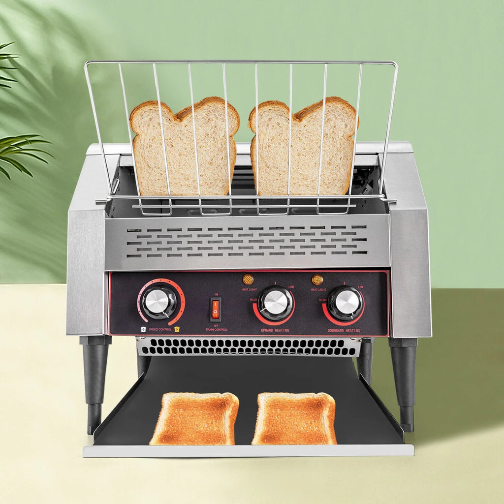 2600W Stainless Steel Commercial Conveyor Toaster B197720