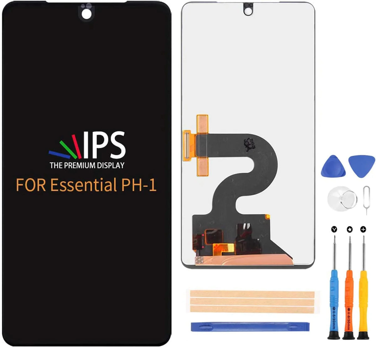 Black 5.7 Inch LCD Display Screen Replacement with Tools Y8428