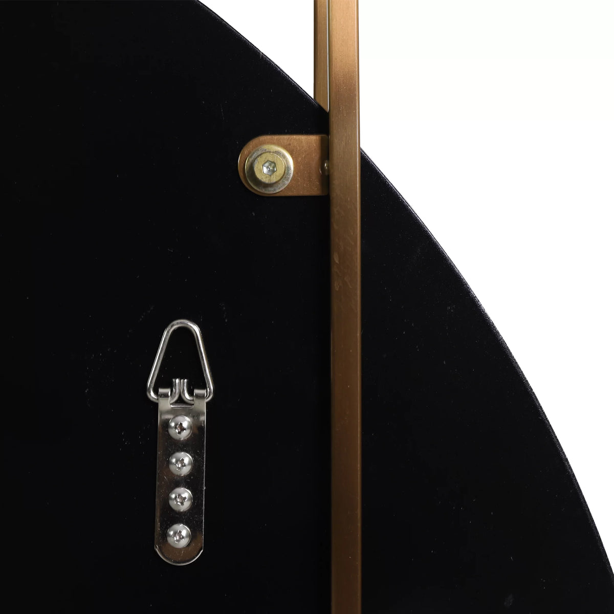 Wall Mirror, Brushed Brass X506414