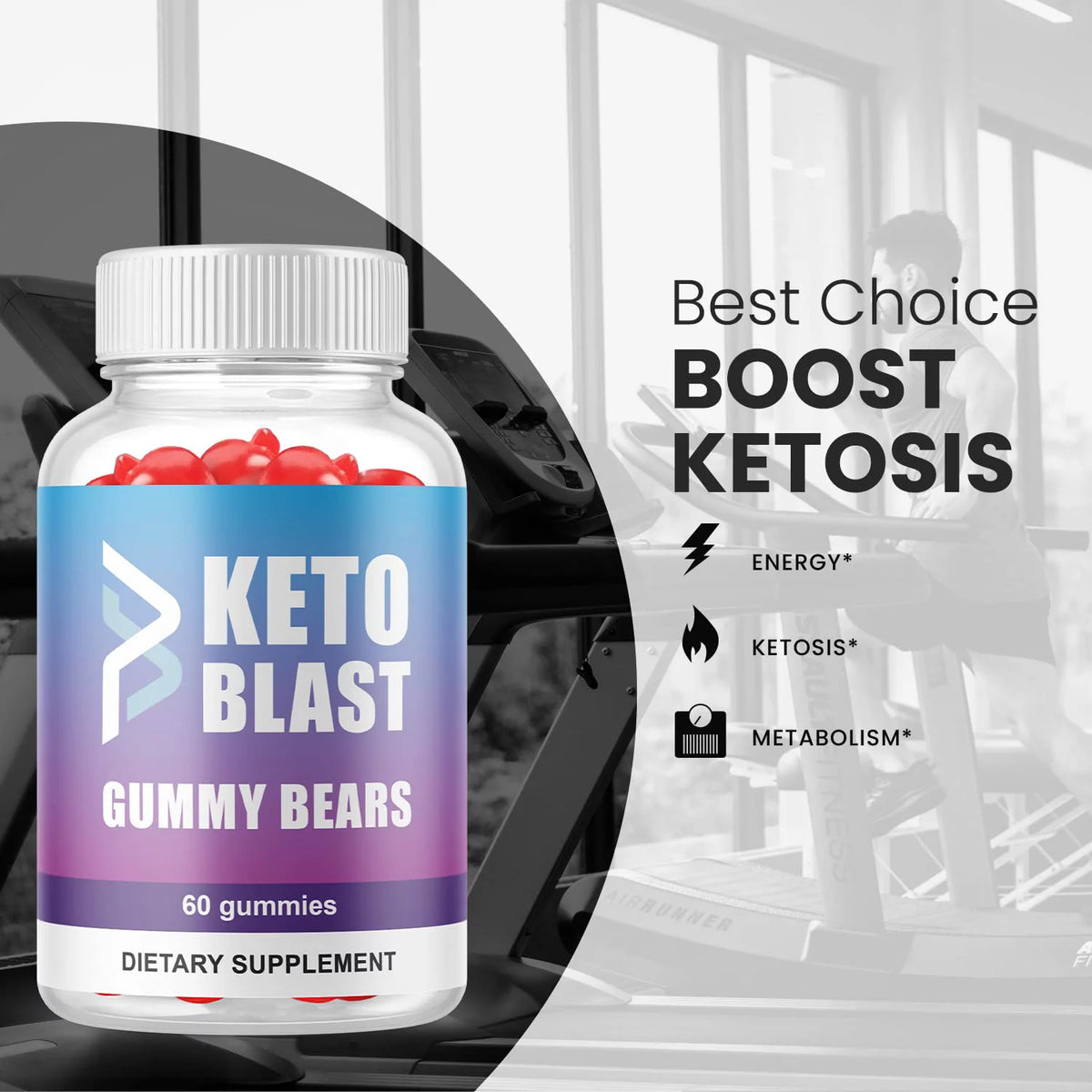 120 Gummies Keto Blast Dietary Supplement Q498