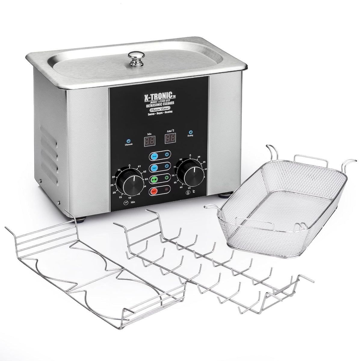 3.0 Liter Commercial Ultrasonic Cleaner with LED Displays B93129