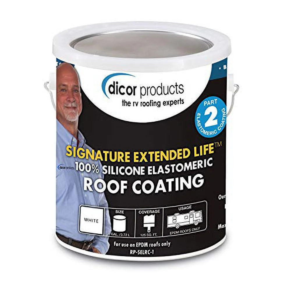 Tan 125 sq ft. Roof Coating Y40028
