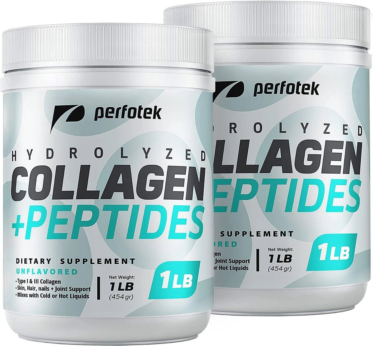 Collagen Peptides Powder Types I and III Non-GMO 2 Pack T570503
