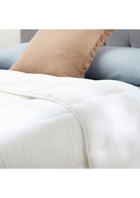 King Size White Microfiber Comforter E315750