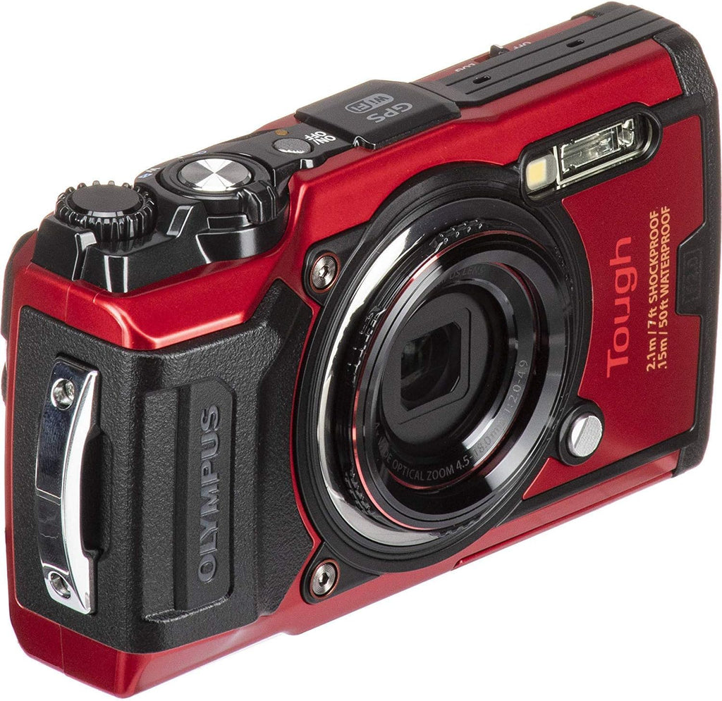 Red Digital Camera with Carrying Case and Starter Kit G5249