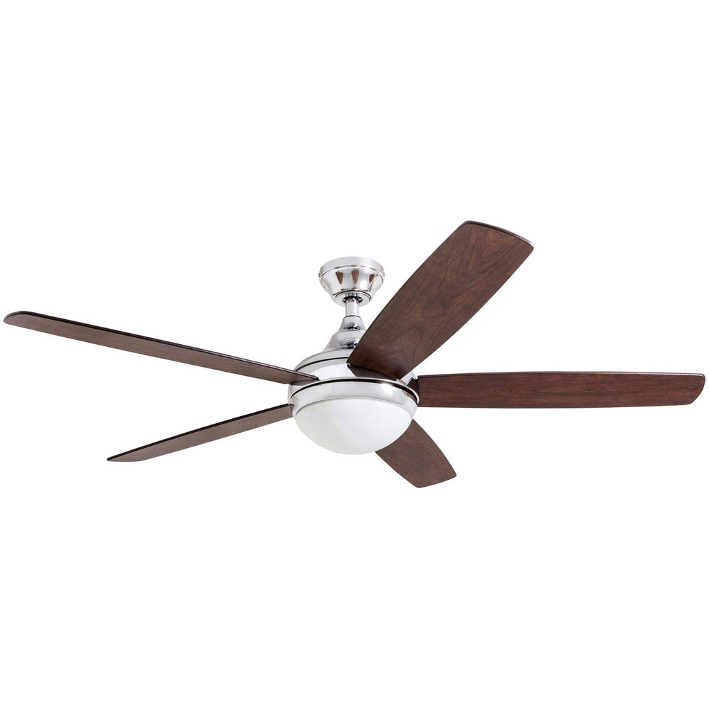 52 inch Chrome Ceiling Fan with Remote Z82964
