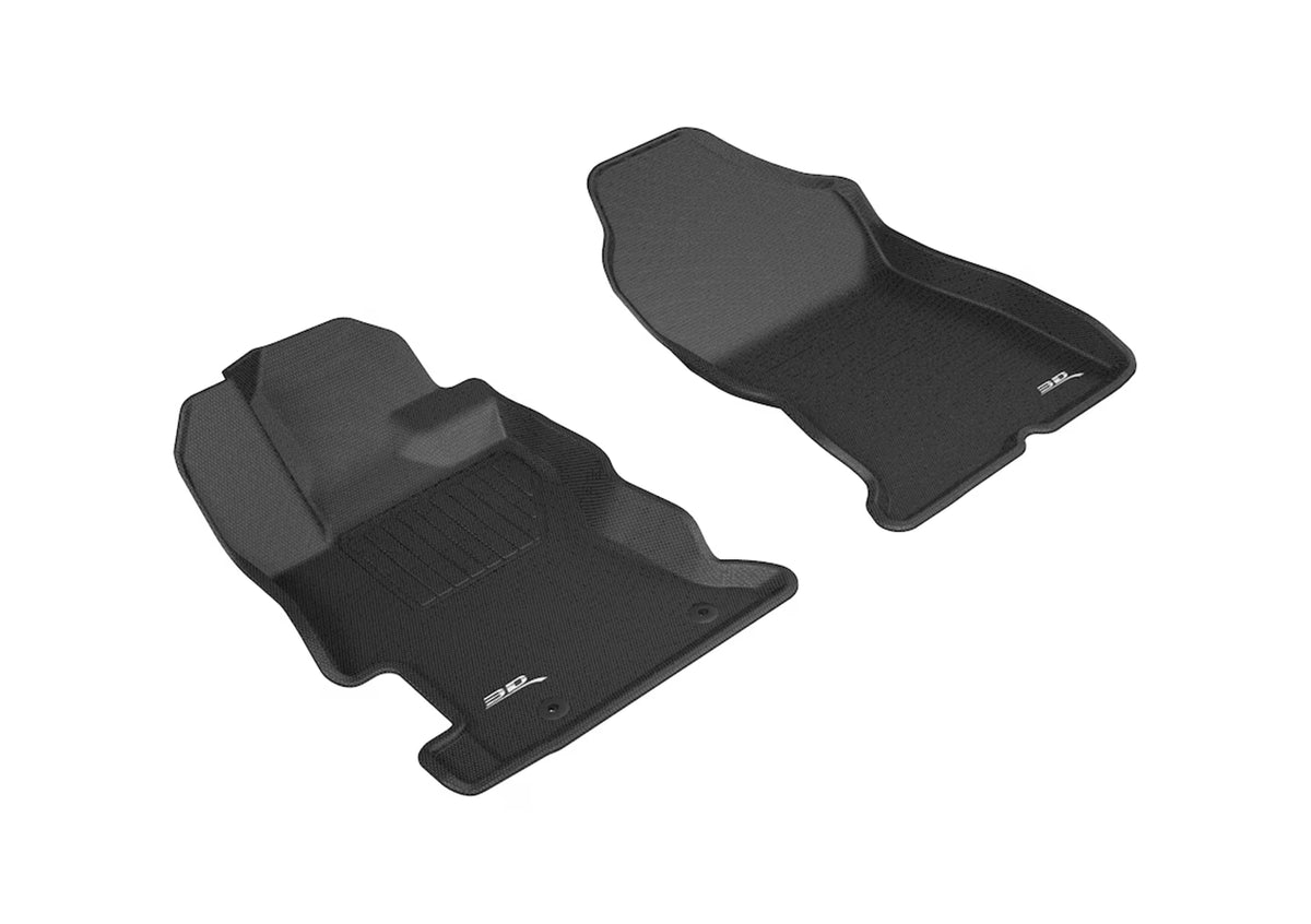 Black Floor Mat for Subaru Impreza Crosstrek 2018-2023 Front Row L64635