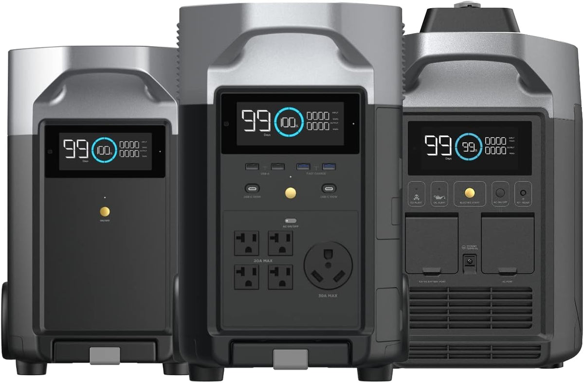 Portable Power Station, 3.6kWh-25kWh, 3600W AC Output G6099