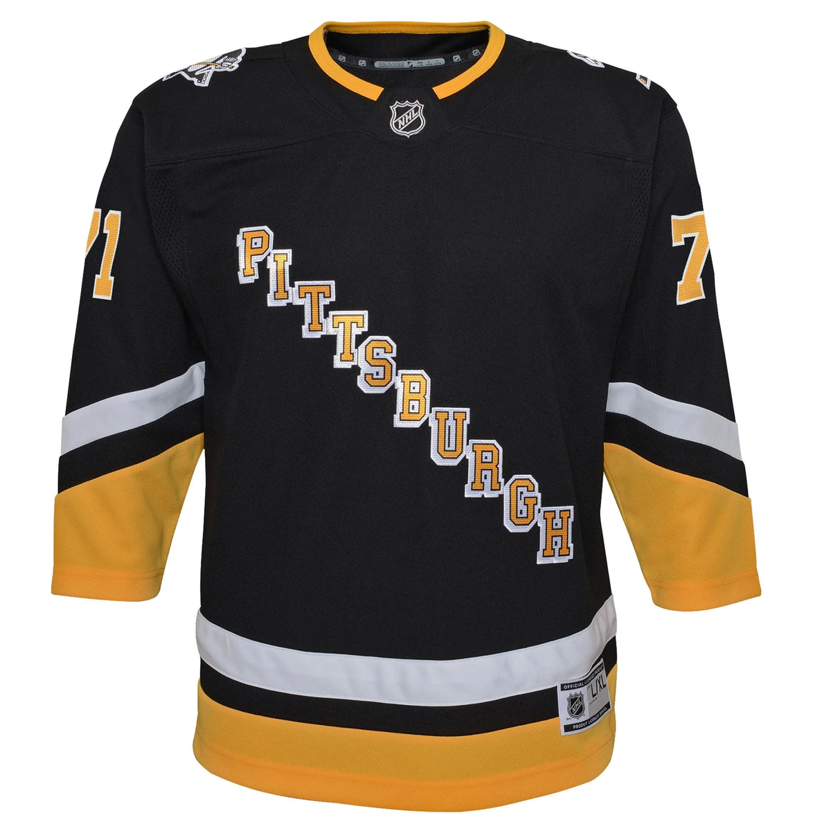 Black Pittsburgh Penguins Jersey Q173