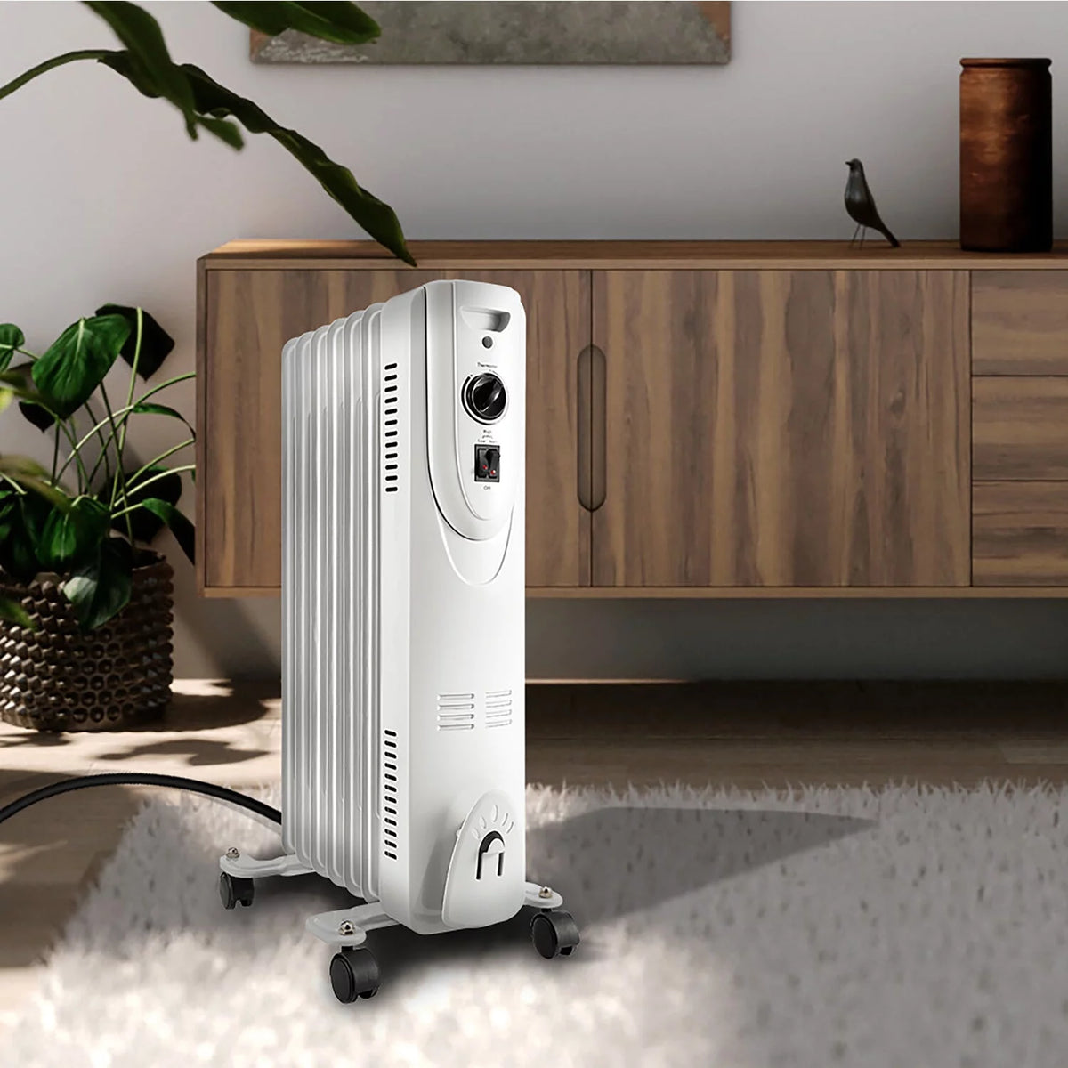 1500W Portable Oil Filled Radiator Heater U3567
