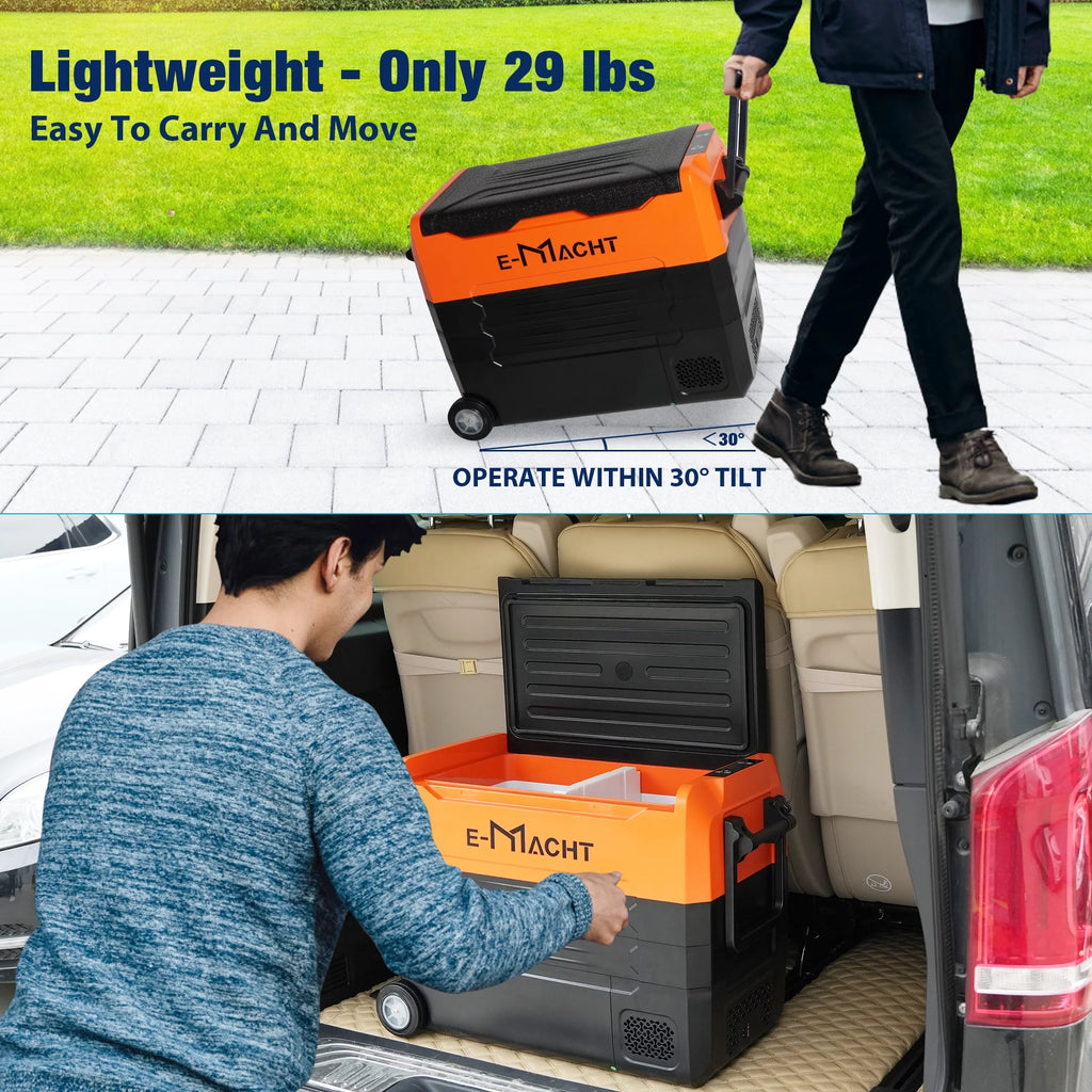 12V Portable Dual Zone Car Refrigerator 31.7 Quart H729