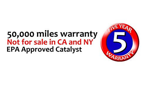 Silver Powder-Coated Catalytic Converter with Heat Shield O19220