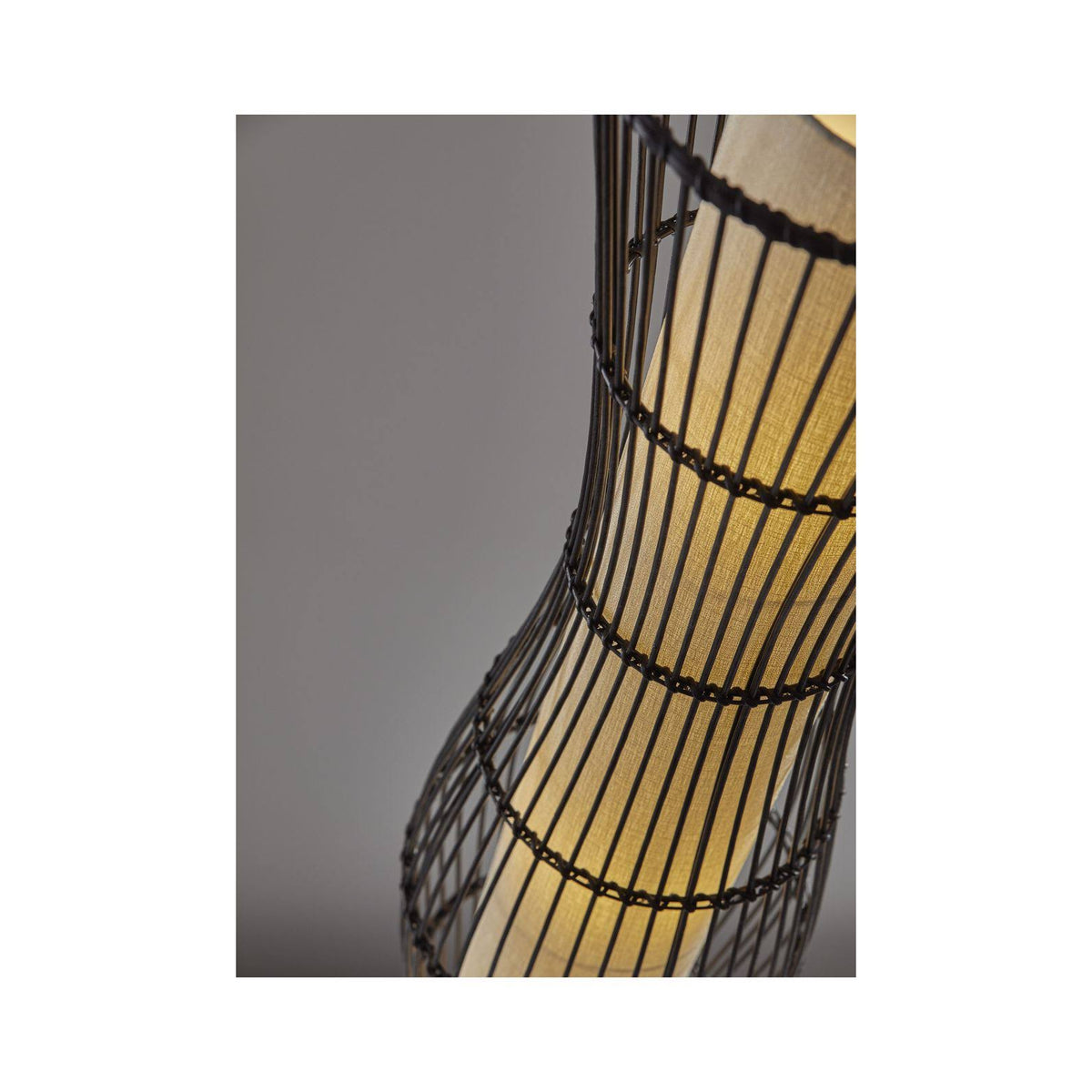 Black Floor Lantern G87261