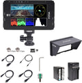 7inch Touchscreen Camera Monitor with Waveform, 3D LUT, FHD 1920x1080 HDMI 4K in/Out Y417819