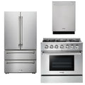 36 Gas Range Refrigerator Dishwasher H39405